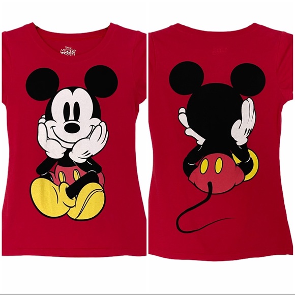 Mickey mouse front and back shirt Clearance